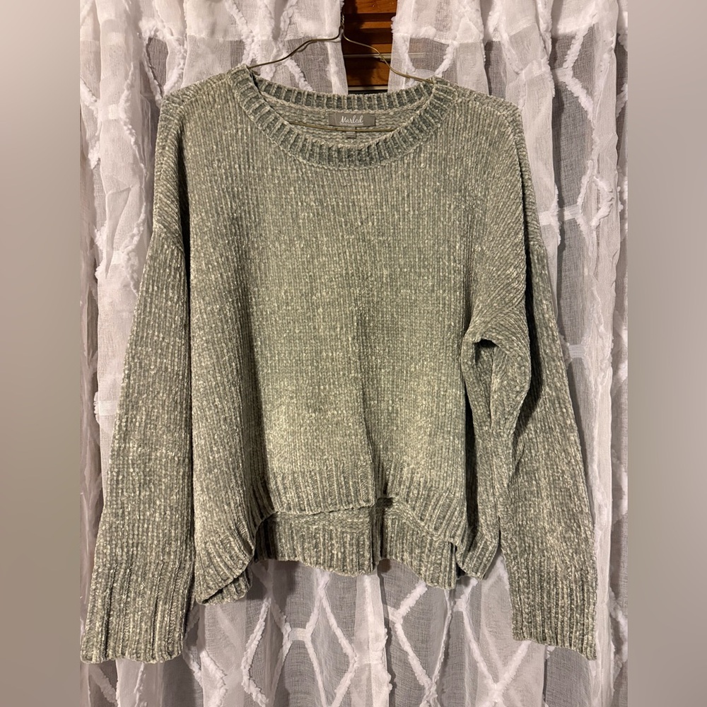 Women’s Marled super soft cropped sweater size XL